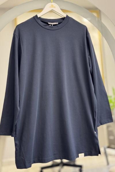 30726 Uzun Kollu İçlik Lacivert