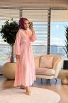 32494 Seycan Elbise Pembe