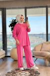 34260 Tonaton Baskılı Basic Takım Pembe