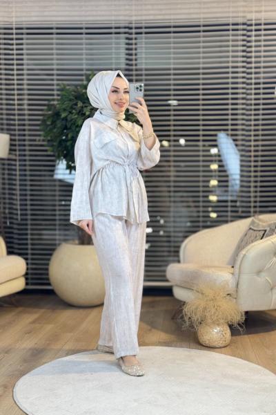 34397 Cep Kapaklı Ve Tünelli Takım Ekru