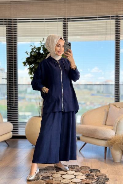 3942 Carmen Takım Lacivert