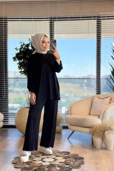 5862 Beyda Takım Siyah
