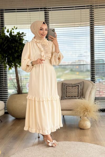 6015 Jessica Elbise Ekru