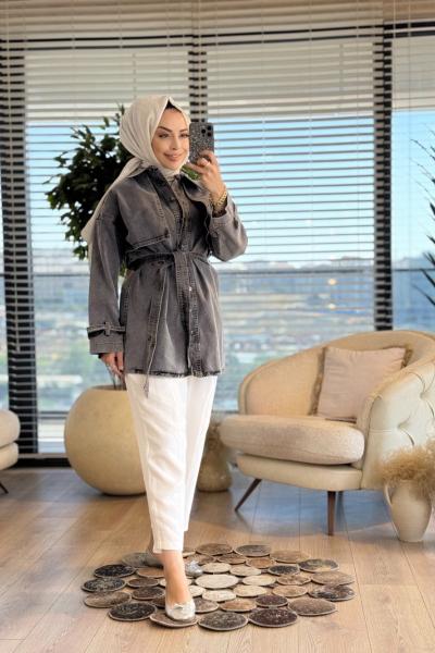 912560 Aller Kot Ceket Siyah