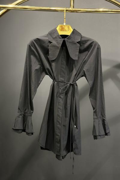 HK24018 Belinda Gömlek Siyah