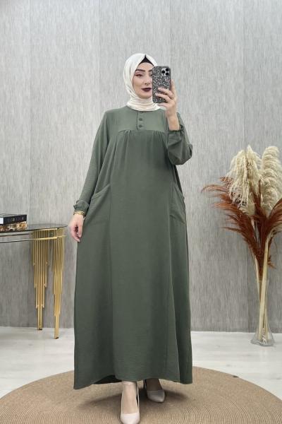 BUĞLEM ELBİSE Haki