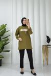 Coco tunik Yağ Yeşili