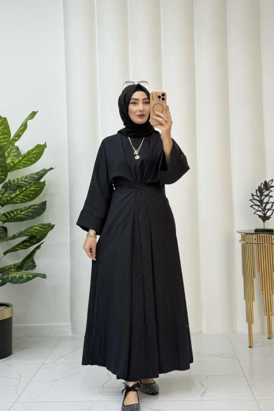 Duru elbise Siyah