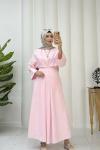 Duru elbise Pembe
