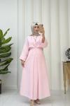 Duru elbise Pembe
