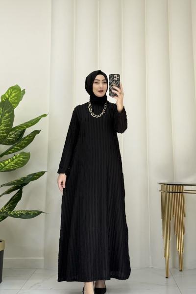 Ecem elbise Siyah
