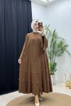 Esra Abaya Ferace Kahverengi
