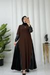 Eyşan elbise Acı Kahve