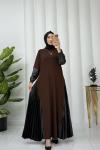 Eyşan elbise Acı Kahve