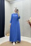 FARAH ELBİSE Mavi