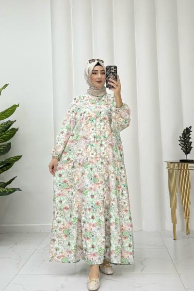 Fiorello elbise Yeşil