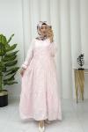 İDİL ELBİSE Pembe