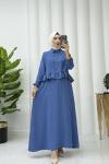 Saga Elbise takım Mavi