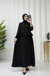 Saga Elbise takım Siyah