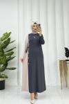Selvi Elbise Gri