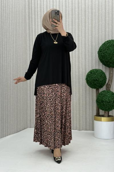 Kuzey leopar etekli takım