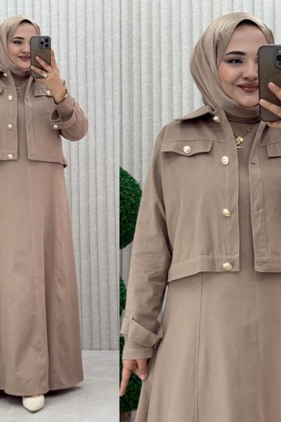 Liya kot ceket takım