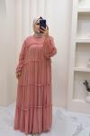 Efrazen Elbise Pembe