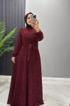Elbise Abiye Rümeysa Bordo
