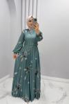 Elbise Burçak Mint Yeşili