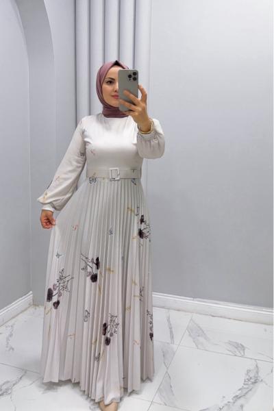 Elbise Burçak Ekru