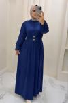 Elbise Gülşen Lacivert
