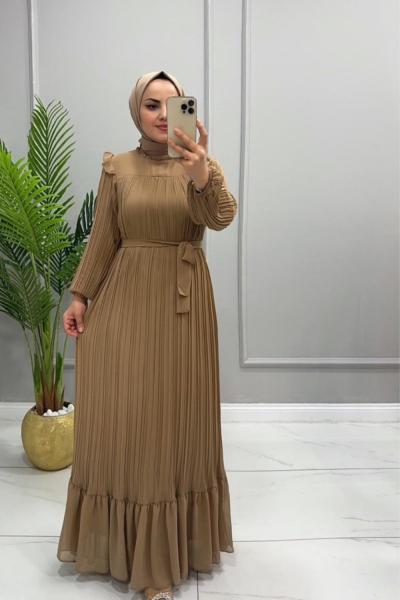 Elbise Şifon Eliza Bal