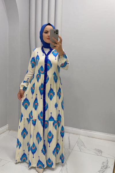 Elbise Viskon   Reyhan Saks Mavisi