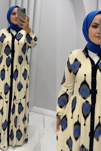 Elbise Viskon   Reyhan Siyah