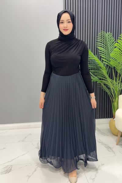 etek şifon Yaren Füme