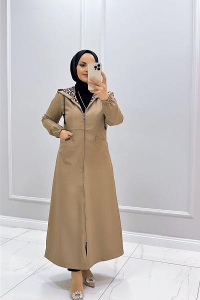 Kap Bondik Leopar Bade Krem