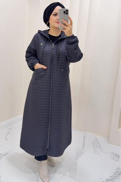 kapitone Neslihan kap Antrasit