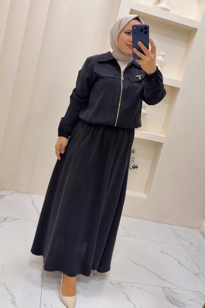 takım etekli Senem Siyah