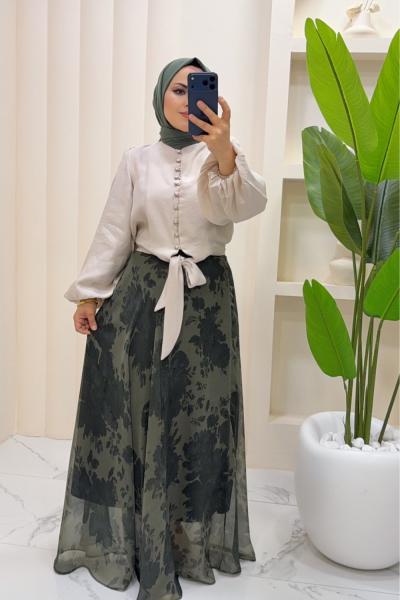 Takım Etekli Beyza Yeşil