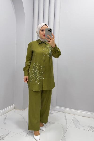 Takım ikili Yonca Yeşil