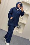 Takım Kot Elisa Lacivert