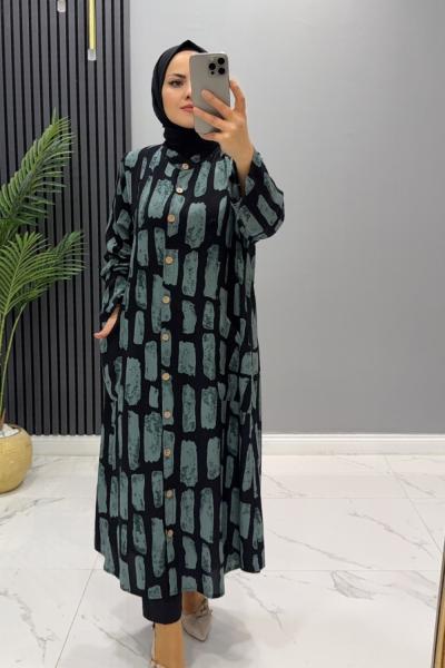 Tunik HİRA Siyah Haki