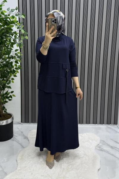 Ceylan takım Lacivert