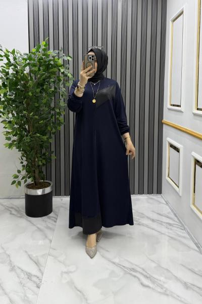 Dida elbise  Lacivert