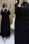 Dilber elbise Siyah