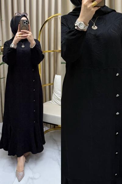 Dilber elbise Siyah
