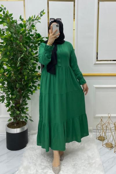 Minel elbise Yeşil