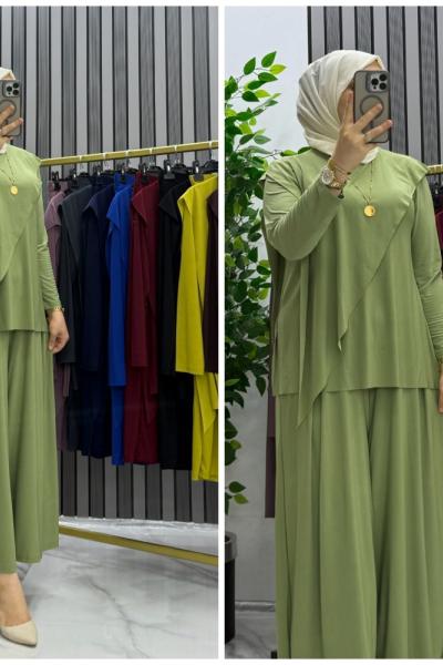 Nazar takım Mint Yeşili