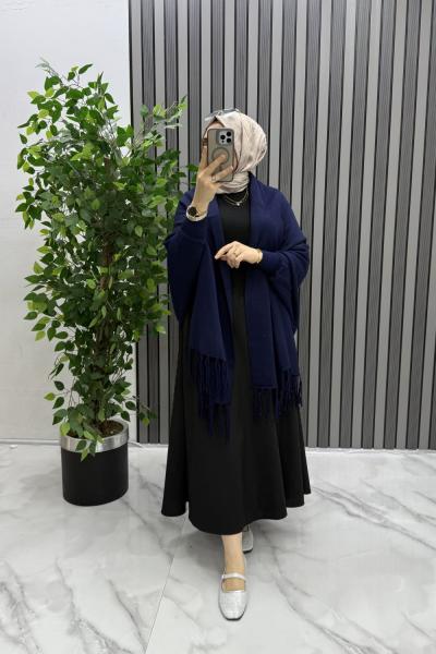 Şal hırka Lacivert