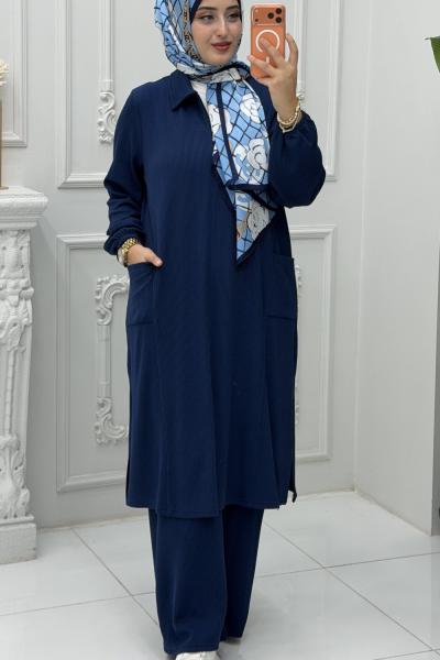 Begüm Takım Lacivert